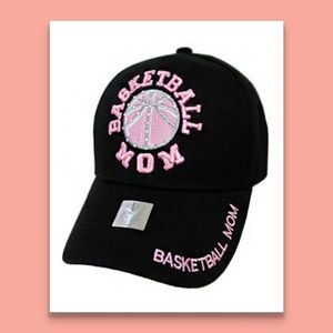 Basketball Mom Baseball Cap LAST ONE Black Baseball Cap Rhinestones NEW With Tag